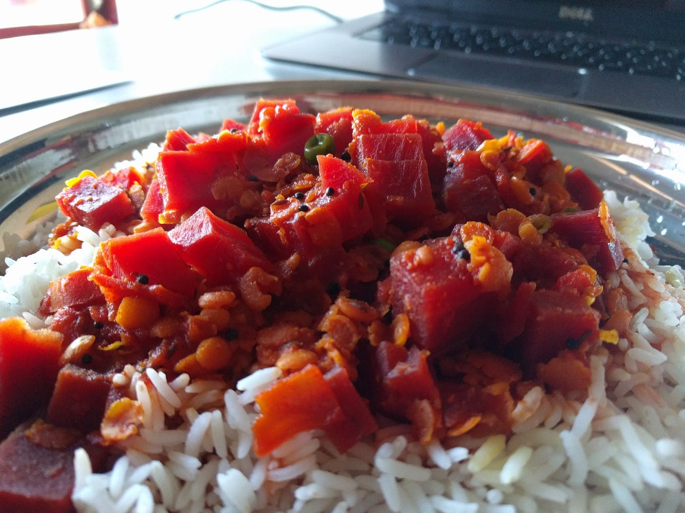 Beetroot Sambhar